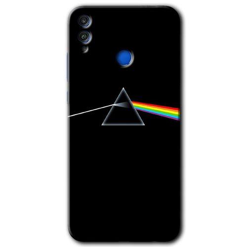Honor 8x Kılıf HD Desen Baskılı Arka Kapak + Temperli Cam - Dark Side