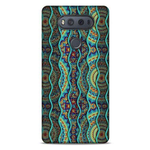 LG K61 Kılıf Baskılı Özel Seri Taşlı (32) Soft Silikon Kılıf