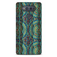 LG K61 Kılıf Baskılı Özel Seri Taşlı (32) Soft Silikon Kılıf