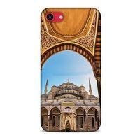 Apple iPhone SE 2020 Kılıf Dünya Mimarisi (13) Silikon Kap Sultanahmet Camii