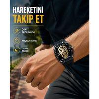 Dokunmatik Akıllı Saat Sesli Asistanlı Geniş Özellikli