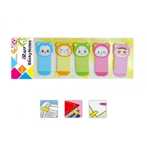 RAFF YAPIŞKANLI NOT KAĞIDI 5 Renk ( 25 mm * 45 mm) BEBEK