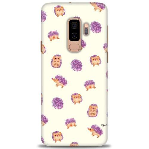 Samsung Galaxy S9 Plus Kılıf HD Baskılı Kılıf - Minik Kirpiler + Tam Ekran Koruyucu