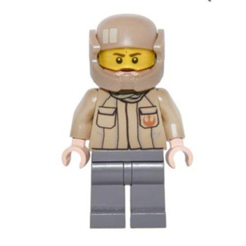 Lego Minifigür Resistance Trooper Resistance Logo sw0721