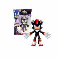 Sonic Super Stretchy Esneyen Figür 15 cm - Shadow