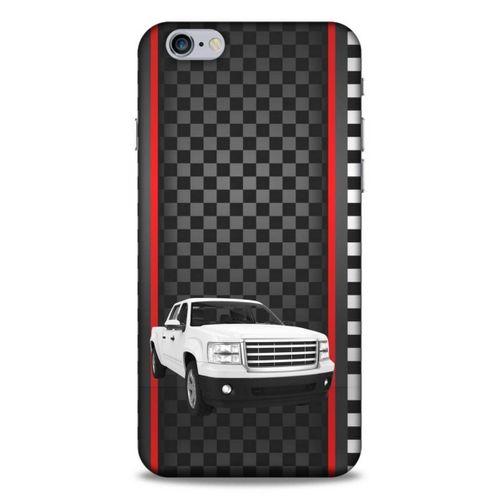 Lopard Apple Iphone 6S Plus Uyumlu Kılıf PickUpX (3) Kapak Beyaz