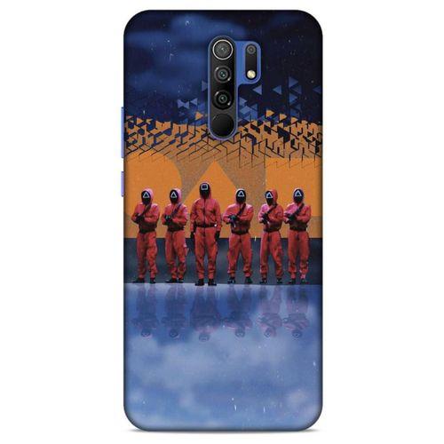 Xiaomi Redmi 9 Uyumlu Kılıf Squid Game (48) Bumper Kılıf Dak-Ho