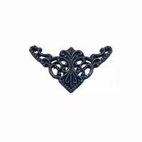 Dekoratif Köşe Süsü, Köşelik - Küçük, 19x34mm, Eskitme, 100 Adet