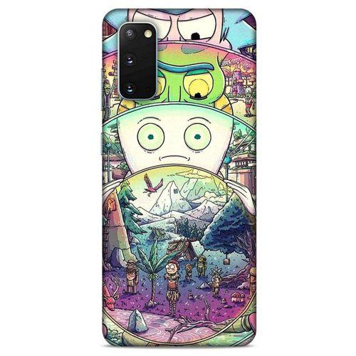 Samsung Galaxy S20 Uyumlu Kılıf Rick And Morty (48) Bumper Kılıf Decoy Jerrys