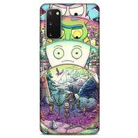 Samsung Galaxy S20 Uyumlu Kılıf Rick And Morty (48) Bumper Kılıf Decoy Jerrys