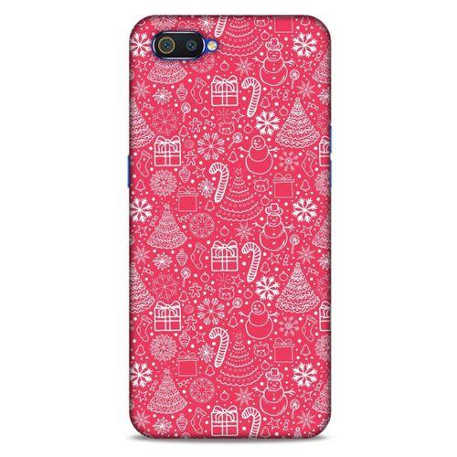 Yılbaşı Süsleri 28 Oppo Realme C2 Kılıf Silikon Kapak