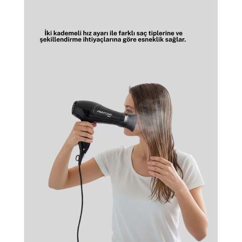 Awox Mini Fön Siyah
