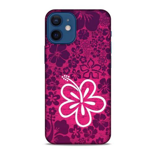 Apple iPhone 12 Mini Uyumlu Kılıf Pembe Delisi (9) Kılıf Çiçek