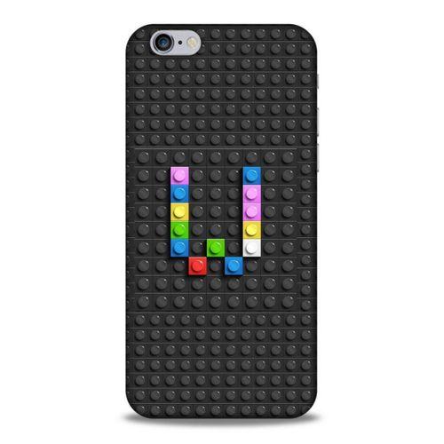 Lopard Apple Iphone 6 Uyumlu Kılıf BloX (39) Liquid Crystal Kılıf W Harfi