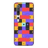 Xiaomi Mi 10 Pro Uyumlu Kılıf Insomnia (37) Silicone Cover Mor Sarı