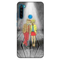 Xiaomi Redmi Note 8 Kılıf FunnyMaX (35) Fit Design Kılıf Gri