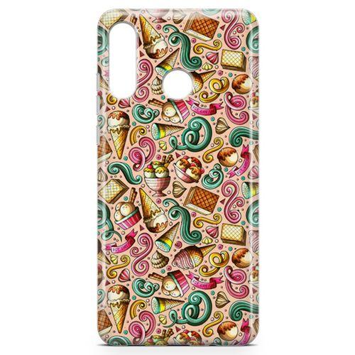 Huawei P30 Lite Kılıf Gelato Dondurma Arka Kapak Koruma Desenli Full Koruyucu