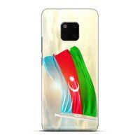 General Mobile GM 20 Pro Uyumlu Kılıf Azarbaijan (7) Telefon Kılıfı Gökyüzü Bayrak