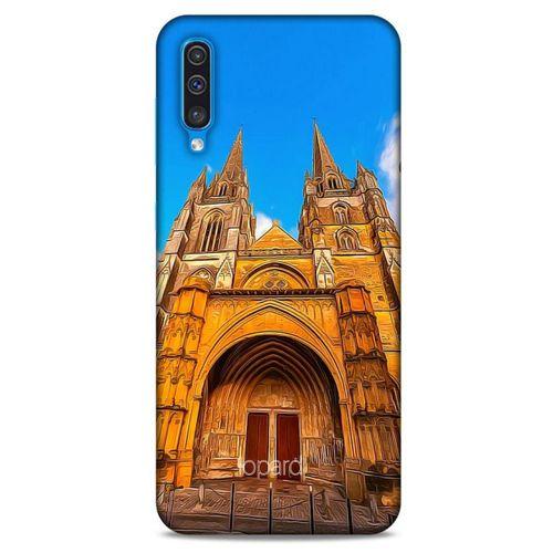 Samsung Galaxy A50 Kılıf Dünya Mimarisi (15) Antişok Kılıf Santa Maria Fransa
