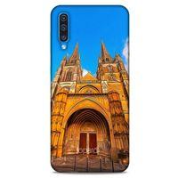 Samsung Galaxy A50 Kılıf Dünya Mimarisi (15) Antişok Kılıf Santa Maria Fransa