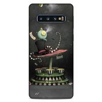 Lopard Samsung Galaxy S10 Uyumlu Kılıf Manipülasyon ☻ (44) Tough Armor Kılıf Desenli