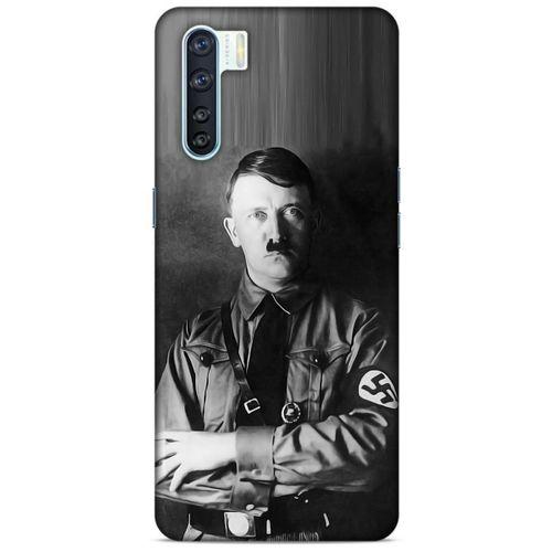 Oppo A91 Kılıf Almanya (39) Liquid Crystal Kılıf Adolf Hitler