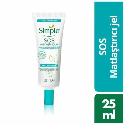 Simple Daily Skin Detox Sos Matlaştırıcı Jel 25 ML