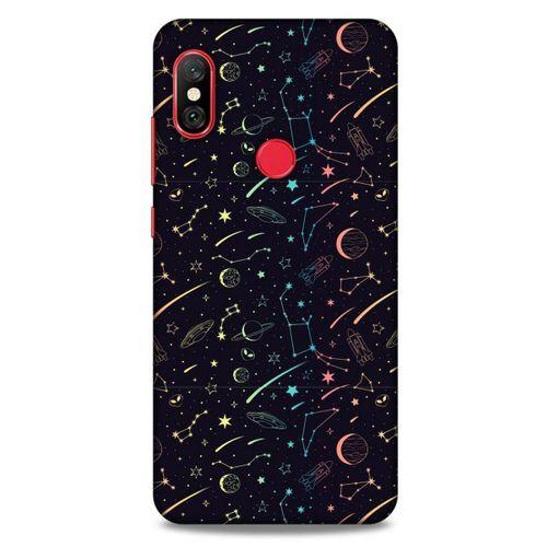 Spacex (49) Tema Ultra Silikon Kılıf Xiaomi Redmi Note 6 Pro Kılıf