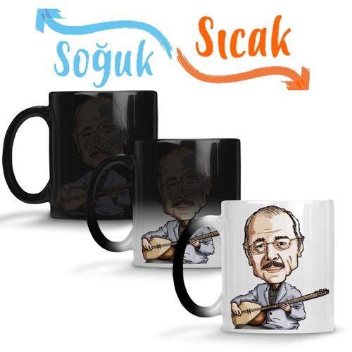 Neşet Ertaş Neşet Baba Sihirli Kupa Bardak Porselen