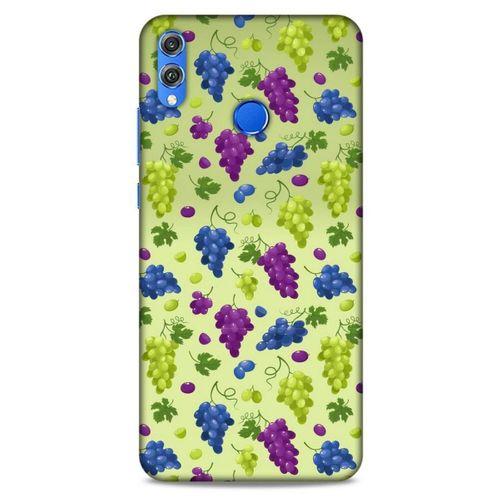 Frutix Üzüm 02 Huawei Honor 8x Kılıf Desenli Silikon