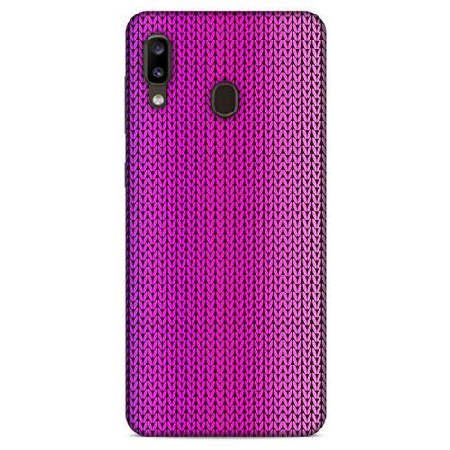 Kazak (32) Desenli Silikon Kapak Samsung Galaxy A20 Kılıf