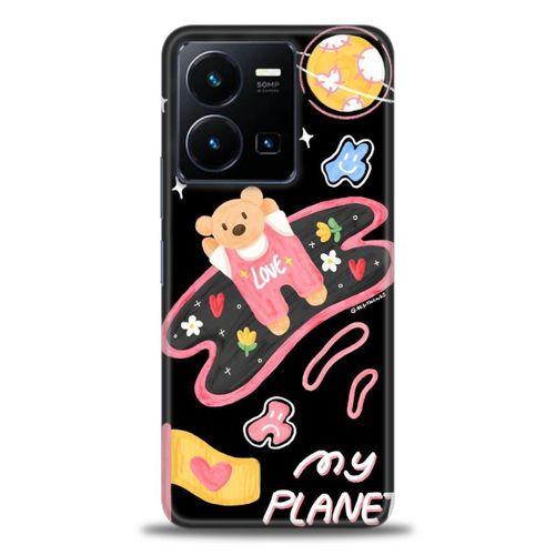 Tecno Spark Go 2023 Kılıf HD Baskılı Kılıf - My Planet + Tam Ekran Koruyucu