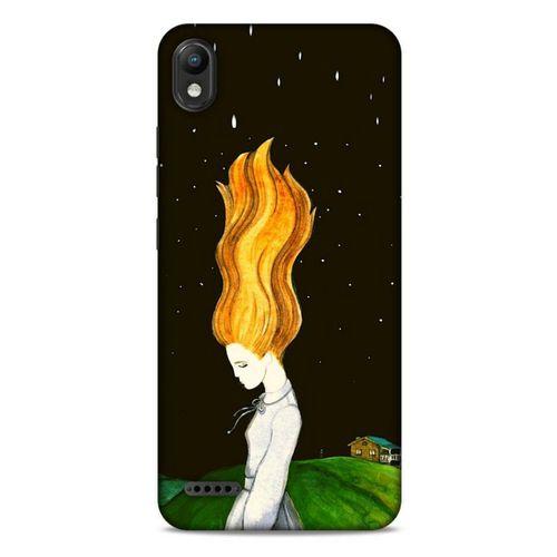 LG K20 2019 Kılıf Depresyon (1) Kılıfı Kahverengi Bordo