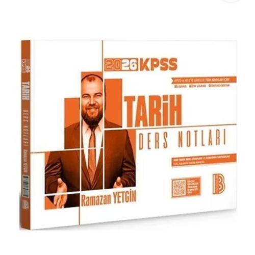 Benim Hocam KPSS Tarih Ders Notları