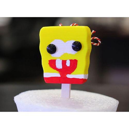 Kasıtlı olarak kötü SpongeBob Popsicle Süsler - 5150035