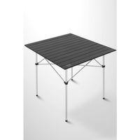 Box&Box Alüminyum, Katlanabilir Kamp ve Piknik Masası, Omuz Askılı Taşıma Çantasıyla XL, Siyah