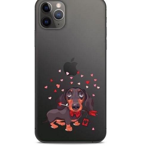 Zoologix (38) Apple iPhone 12 Pro Max Şeffaf Kılıf Silikon Desenli