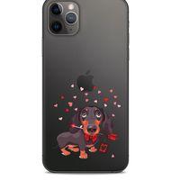 Zoologix (38) Apple iPhone 12 Pro Max Şeffaf Kılıf Silikon Desenli