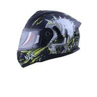 SEVGENT Kask Çene Açılır Sertifikalı Kurukafa Sarı Md 166 M Beden