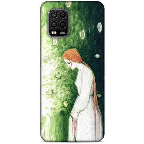 Xiaomi Mi 10 Lite Kılıf Depresyon (16) Kalın Kılıf Turuncu Mavi