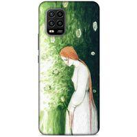 Xiaomi Mi 10 Lite Kılıf Depresyon (16) Kalın Kılıf Turuncu Mavi