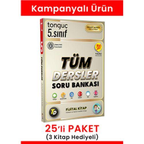 5. Sınıf Tüm Dersler Soru Bankası 25' li Paket(3 Kitap Hediyeli)