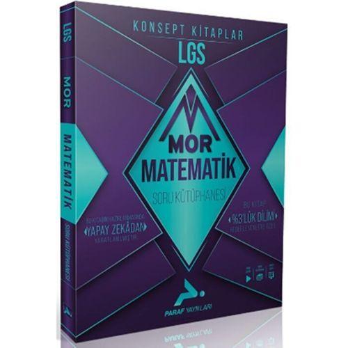 8. Sınıf LGS Matematik Mor Soru Kütüphanesi Paraf Yayınları