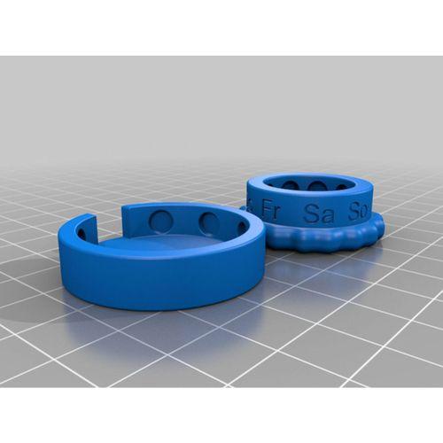 Küçük Haftalık İlaç Kutusu Fidget Oyuncağı (Bu ürün Sadece Plastik parçadır - Almadan Önce Soru Sorabilirsiniz)