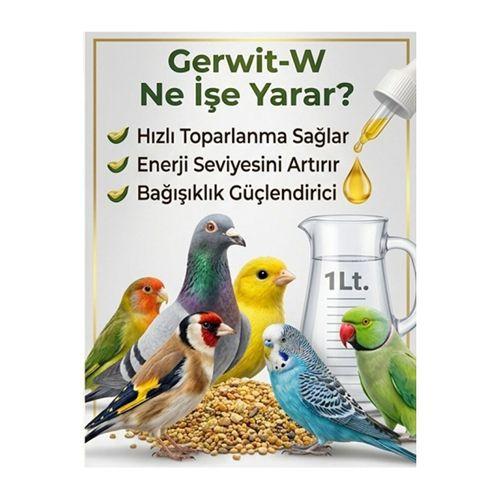 Röhnfried Gerwit-W 50 ml Güvercin, Muhabbet Kuşu, Kanarya Papağan Multivitamin Desteği BÖLME ÜRÜN