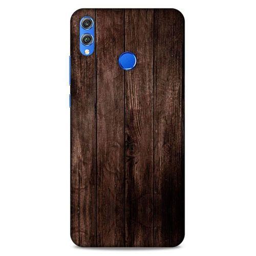Lopard Huawei Honor 8x Uyumlu Kılıf Wood'X (2) Kabı Desenli