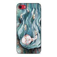 Apple iPhone SE 2020 Kılıf Depresyon (45) Liquid Air Kılıf Bordo Gri