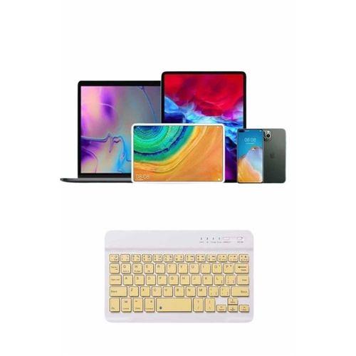 Bluetooth Şarj Edilebilir Mini Q Klavye Kablosuz Taşınabilir