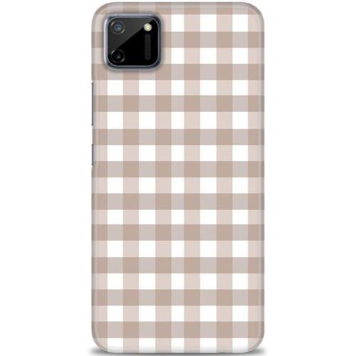 Realme C11 Kılıf HD Baskılı Kılıf - Pötikare + Tam Ekran Koruyucu