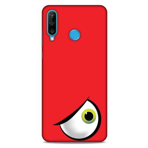 Emojix (90) Huawei P30 Lite Kılıf Silikon Kapak Desenli